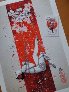 #1x1erotica #shibarisuspended #shibari