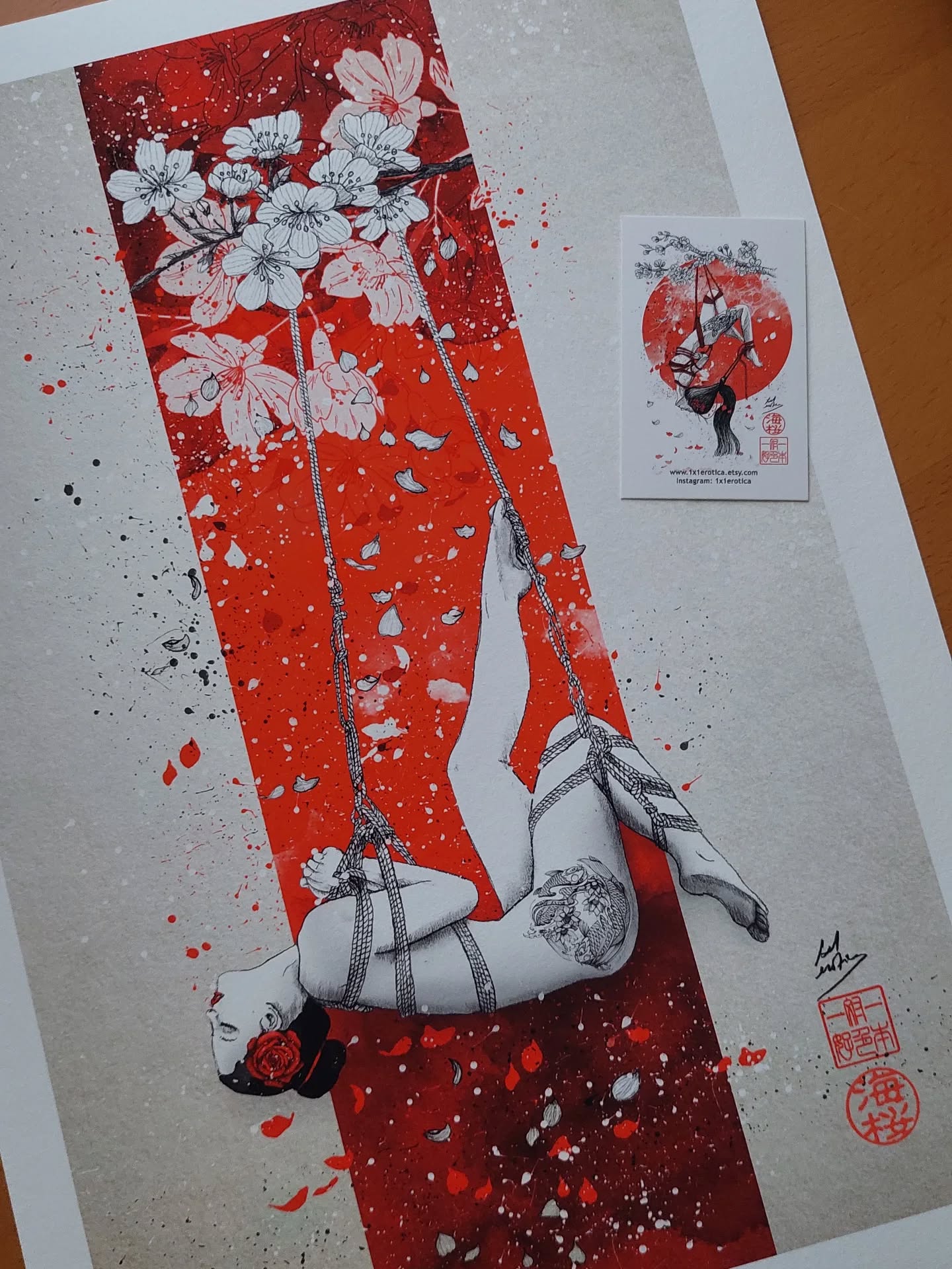 #1x1erotica #shibarisuspended #shibari