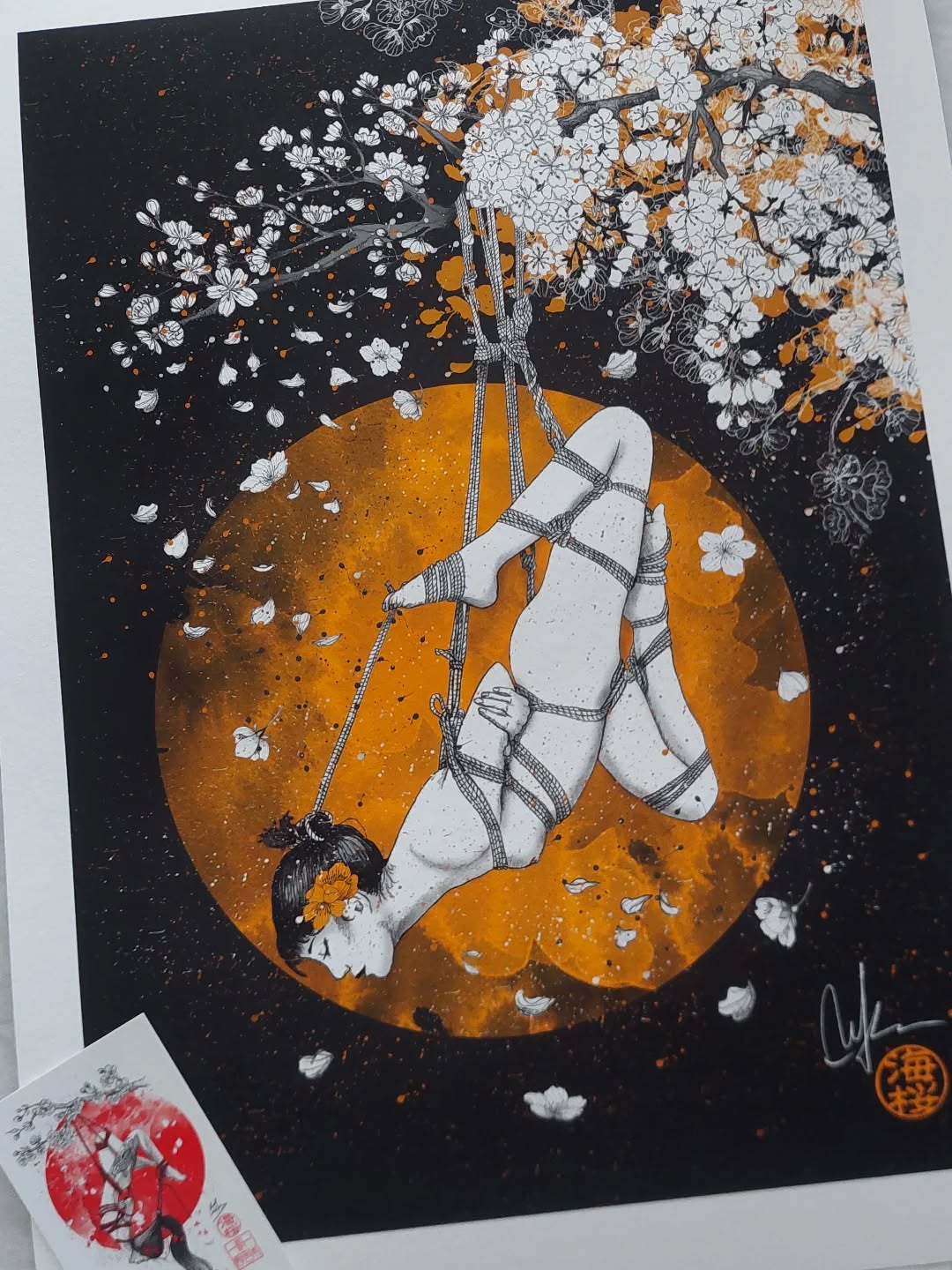 Full moon #shibaribondage #shibarilove #shibarart #bondage